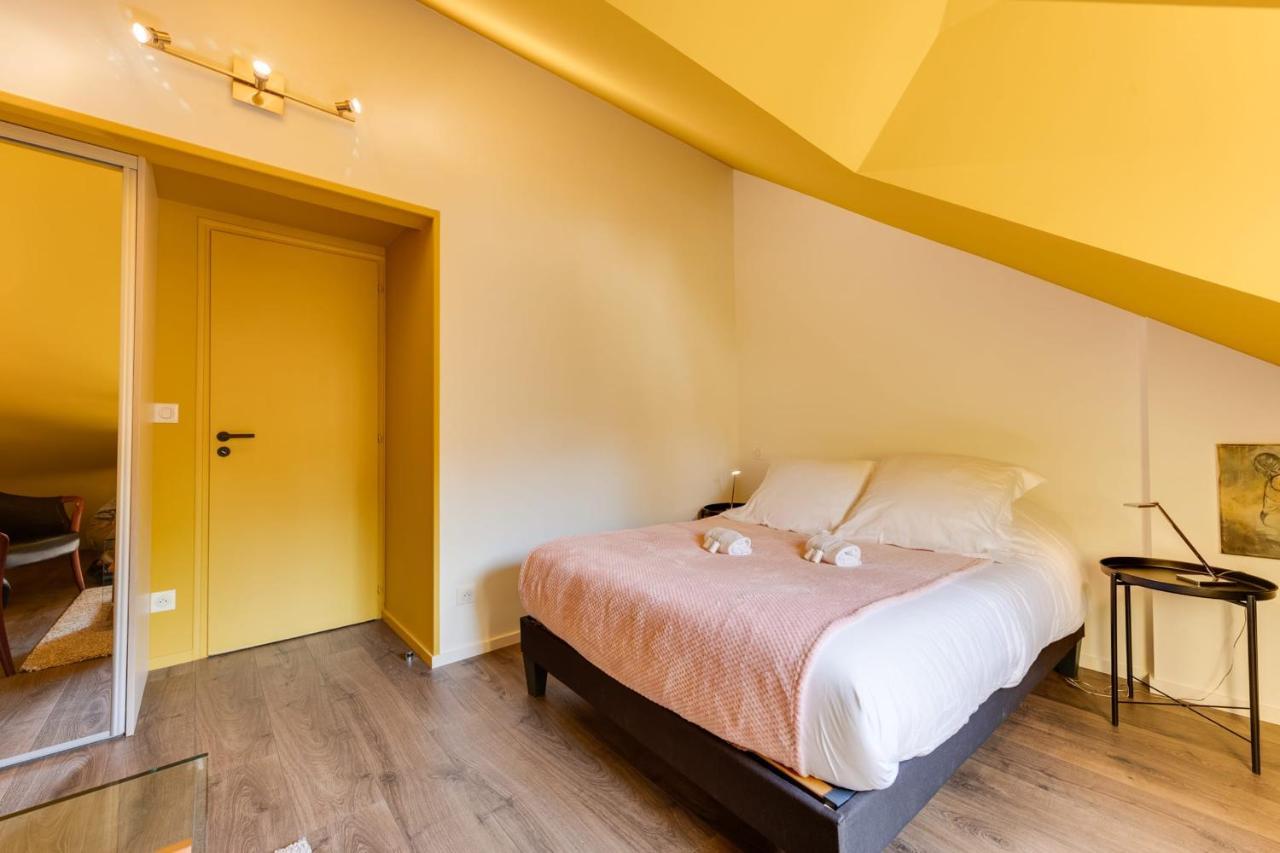 Le Balcon Du Chateau - Aprtement 75 Square Meter In The Annecy Center ภายนอก รูปภาพ